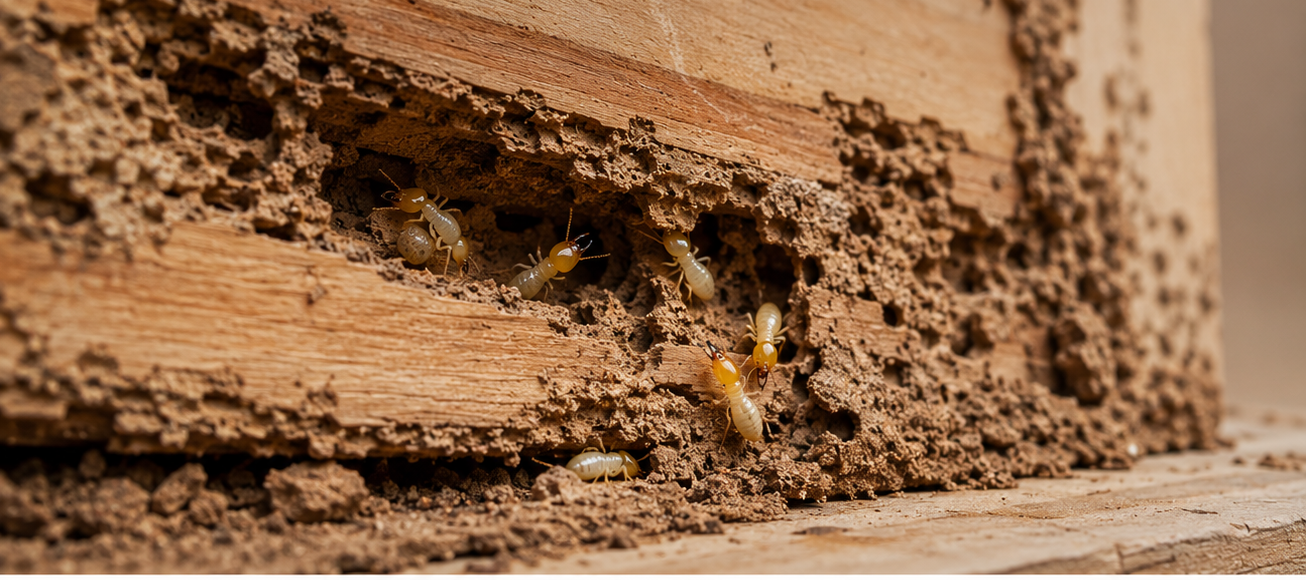 Professional termite control service in Kerala